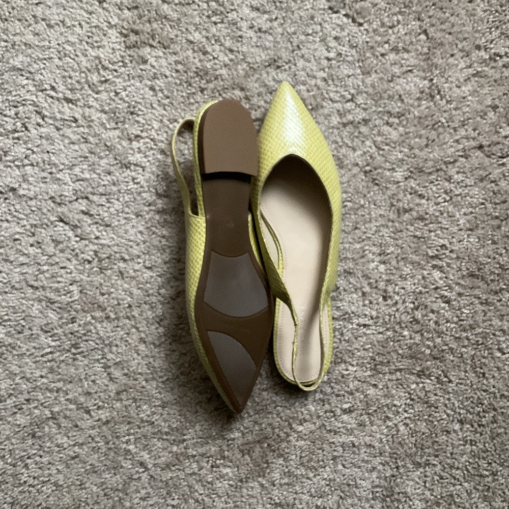 Marc Fisher Yellow Flats